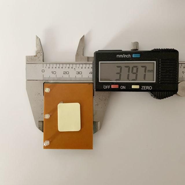 Square LED Lights for Crafts, Mini Single LED Lights, Small Battery Operated LED Light for Display