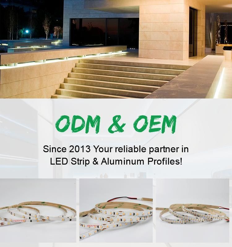 Factory Wholesale SMD 3020 Warm White LED Strip Lights