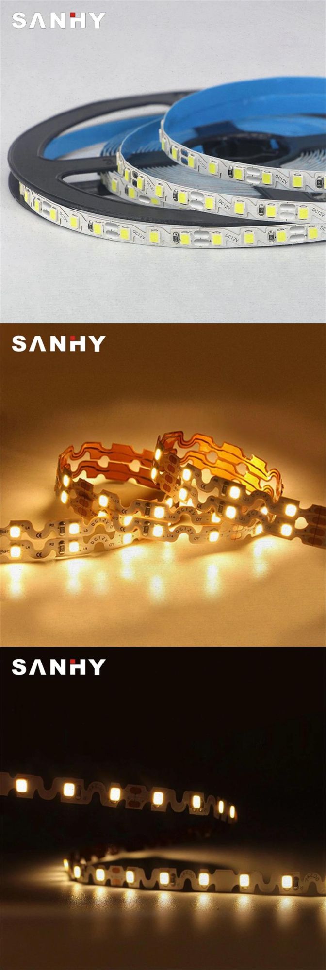 Addressable Flexible 60LEDs Full Color RGB LED Strip Light