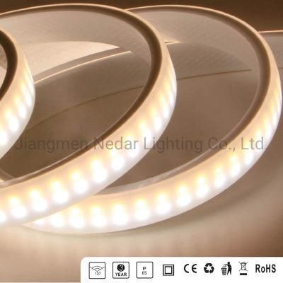 Eye-Protection LED Strip Double Color CCT Diffuse 2835-240p Two Line Rope Light 110V/127V/220V/230V/240V Lighting, Anti-Dazzling