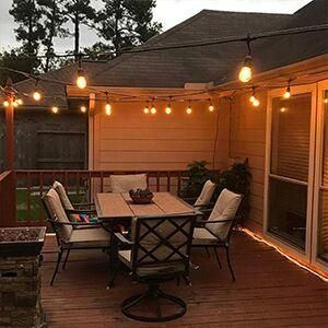 48FT IP65 Waterproof LED String Lights