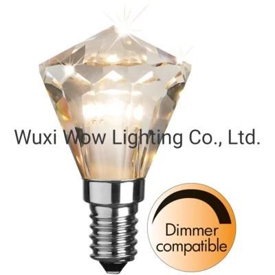 LED Lamp E14 P45 Diamond Warm White