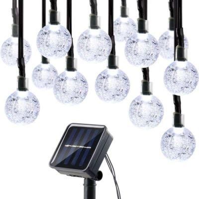 LED Solar String Light, Solar Fairy Christmas Light, 8 Modes Ambiance Lighting for Outdoor, Patio, Lawn, Landscape, Garden, Home, Wedding