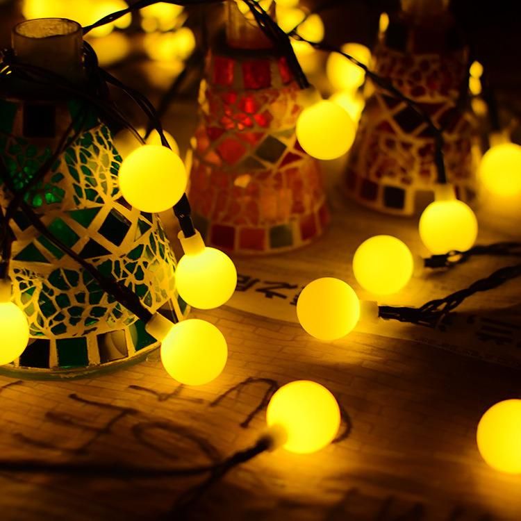 Globe 50 LED Solar String for Christmas Decoration