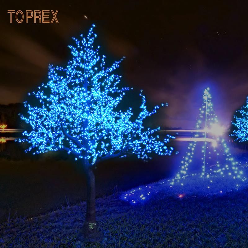 Other Party Decorations High Quality LED Cherry Outdoor Lighted Trees