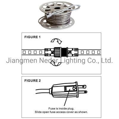 LED Strip Light LED Rope Light SMD2835 USA Certificate ETL Llisted 49.2 FT