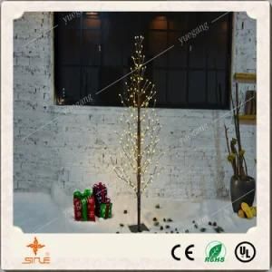 Creative Christmas Decoration PVC Tree Light with Small Ball