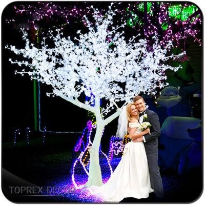 Toprex Decor Event Party Supplier Big Christmas Light Bulbs Customizable IP65 LED Artificial Wedding Tree