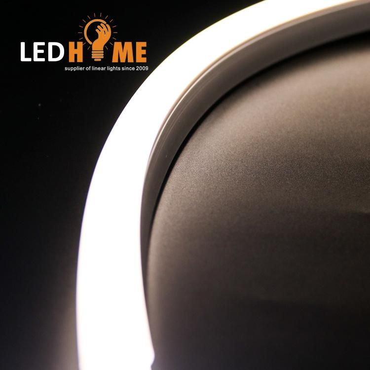 Waterproof IP67/65 Silicone Diffuser Flexible PMMA Tube LED Profile for DIY Neon Flex LED Strip