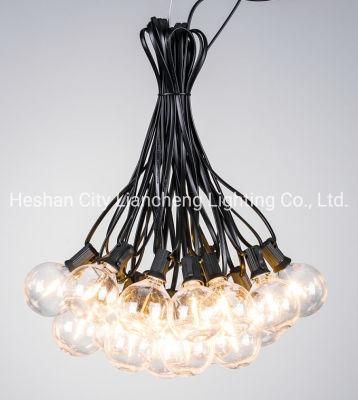 Portable Hot Selling G40 E12 Rainproof Patio Penchway LED String Light for Festival Light