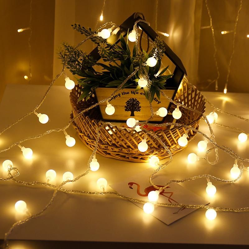 Backyard Bistro Decor Light Christmas Decorations Supplier Outside Flame LED String Light