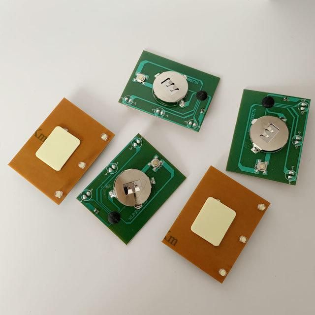 Square LED Lights for Crafts, Mini Single LED Lights, Small Battery Operated LED Light for Display