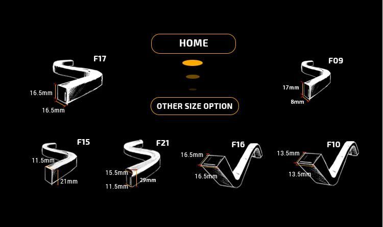 Flat Shape 24V Addressable DMX RGB LED Strip