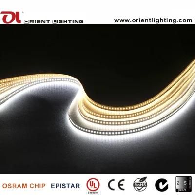 UL Ce Epistar 2835 24V Waterproof IP65 4000K 19W/M LED Strip Light