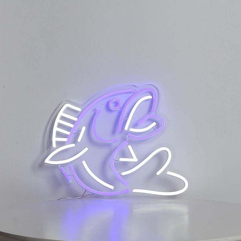 Fast Delivery Acrylic Design Logo Outdoor Illuminate Wedding Home Party Decoration LED Neon Sign Light