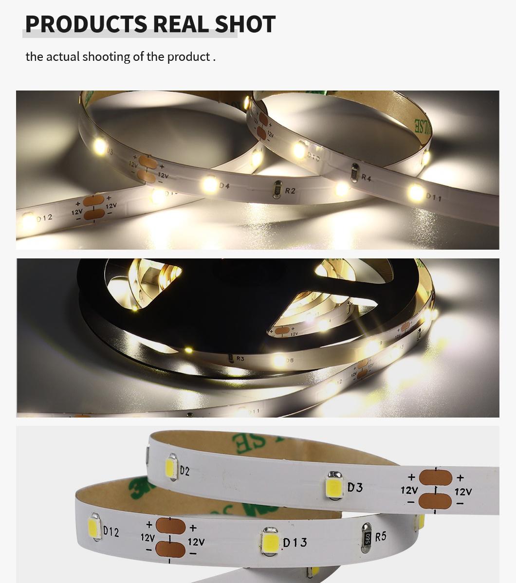 Dimmable 6W 30LEDs/M 2835 LED Strip Light with TUV CE RoHS