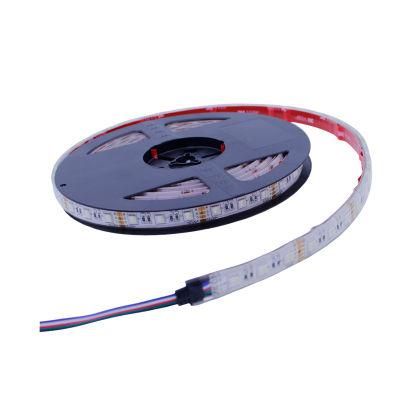 Outdoor IP68 5050 Marine 12V 24V 12W 10W/M LED Strip Light 4000K Waterproof Smart Boat LED Strip Lights