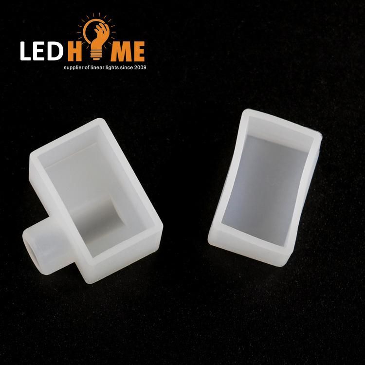 12*20mm IP67 LED Profile 3 Side Emitting Milky Neon Flex Silicone Tube Diffuser PMMA Extrusion Profile