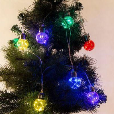 Vintage E27 G45 Globe LED Decorative Fancy Light Chain for Holiday Decoration Battery Operated
