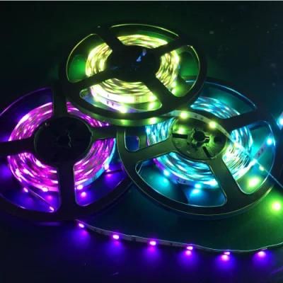 Latest 5m 10m Smart WiFi LED Strip Light 24key Remote Control Work RGB LED Christmas Decoration Lights