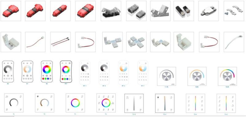 Full Spectrum Ra98 SMD2835 LED Flexible Light for Showcase Display Stand