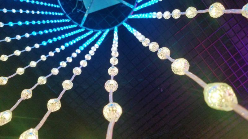 Wholesale Price 2PCS SMD5050 12VDC Changing Color RGB LED Pixel Curtain Light