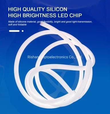 Dropship 360 Degree 18mm Round RGB DIY Flexible LED Silicone Neon Sign Light Strip