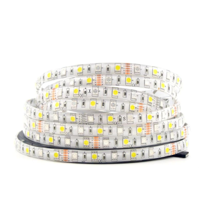 12V 60LED 5050RGBW Strip RGB+Warm White LED Strip