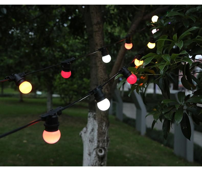 E27 RGB Outdoor Festoon Light for Wedding Garden Backyard Patio