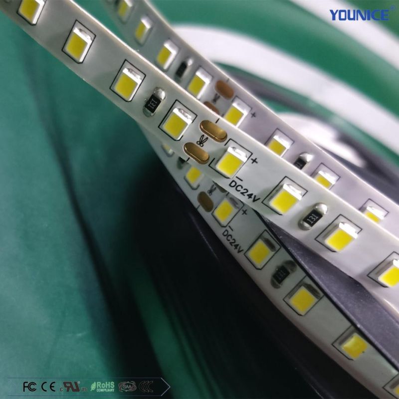 High Brightness 2835 120LEDs 12W/M Flexible LED Strip Light with CE/TUV/UL/Bis
