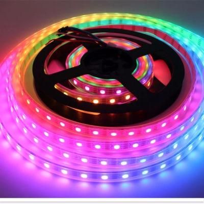 Water-Proof Silicone Neon RGB Aluminum Profile LED Strip for Outdoor Christmas Decorations