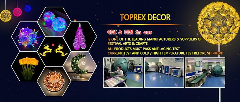 Quality Item Connectable Christmas Metal New Single Globe String Dragon 17mm LED Ball Light