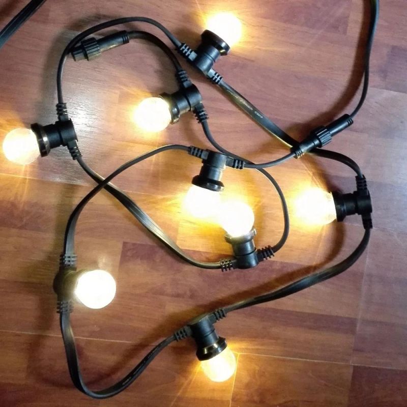 Easy Install Connectable 230V Festoon Light Garland Light for Outdoor Party