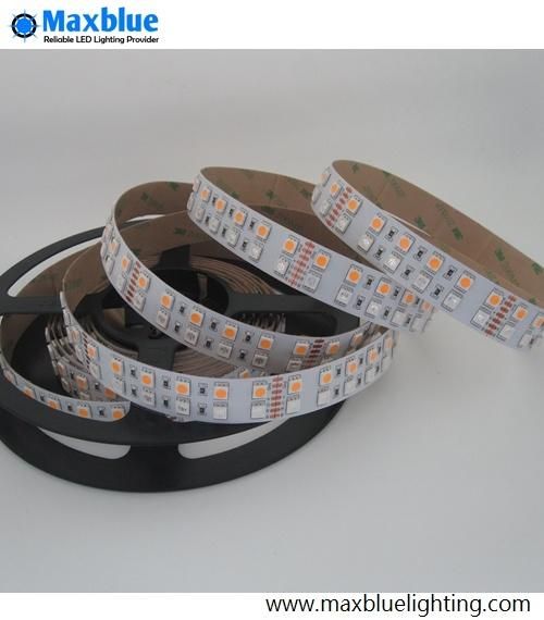 DC12V/24V 144LEDs/M Double Row SMD5050 RGBW LED Strip Light