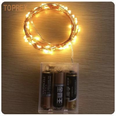 Cheap Xmas Decorations Online Warm White LED Fairy Lights Mini Copper Wire Childrens Battery Outdoor String Lights