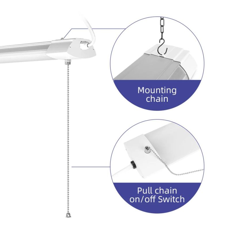 57W 46.5 Inch Aluminum LED Shop Light