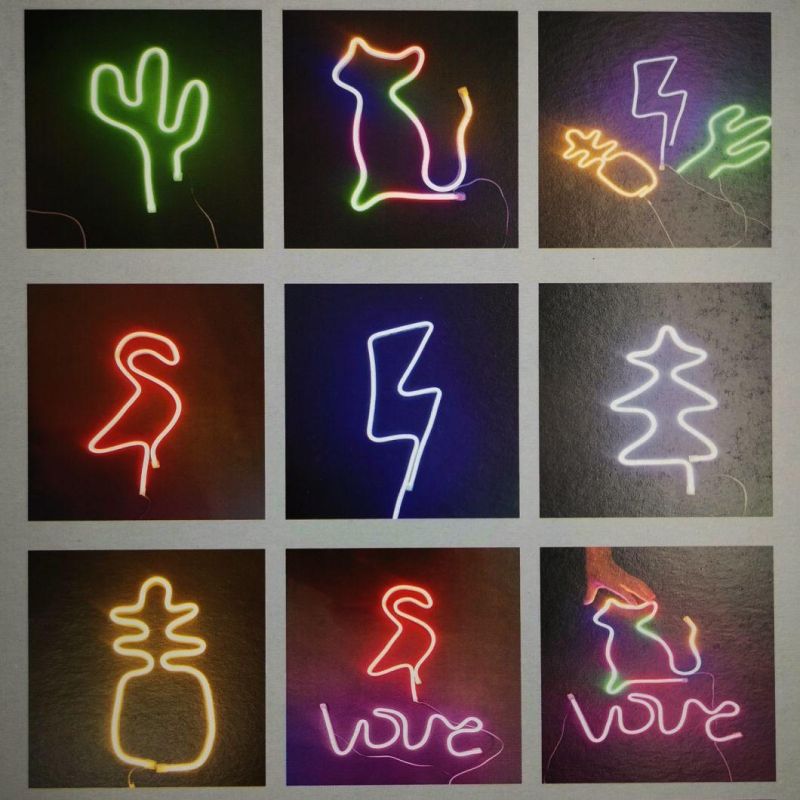 Hot Sale Colorful Folding LED Neon Light