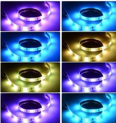7 Color Flexible SMD5050 RGB LED Strip for KTV Hotel