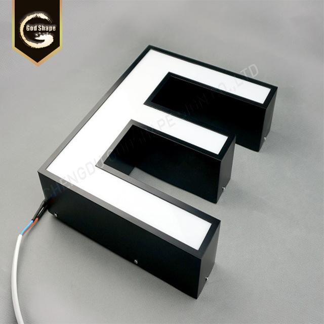 Factory Custom Handmade LED Channel Letter Frontlit and Backlit Sign