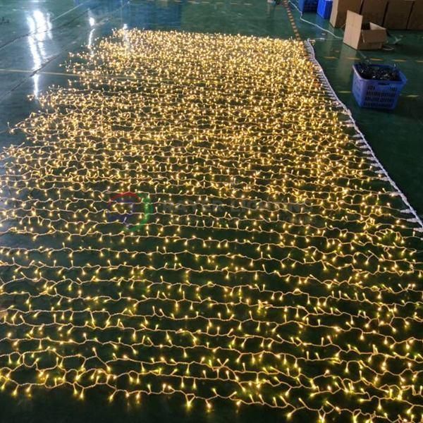 Waterproof LED Curtain Light Outdoor Decoration Christmas Lights