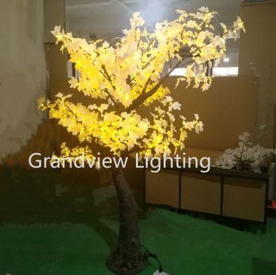 Beautiful Christmas Wedding Decorative White LED Maple Tree Lights