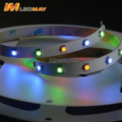 Multi-color SMD3528 60LEDs/m 12V RGB LED Strip with CE RoHS UL ISO9001 Certification