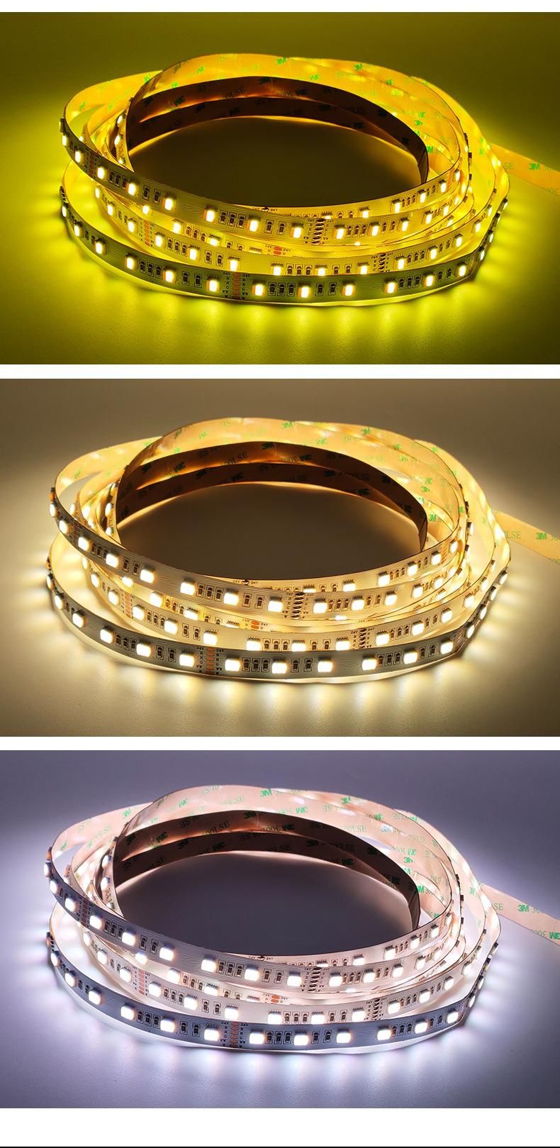 Rgbww LED Strip Five-in-One Variable-Color Colorful 12V Color LED Flexible Strip