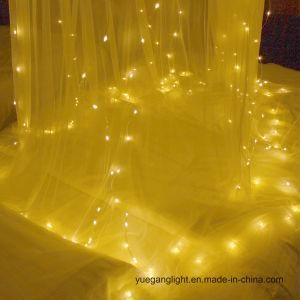 3*3m Copper Curtain String Light for Christmas/Party/Home Decoration