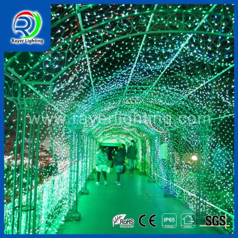 2.4*1.2m Professional Garden LED Net Light Christmas Decoration