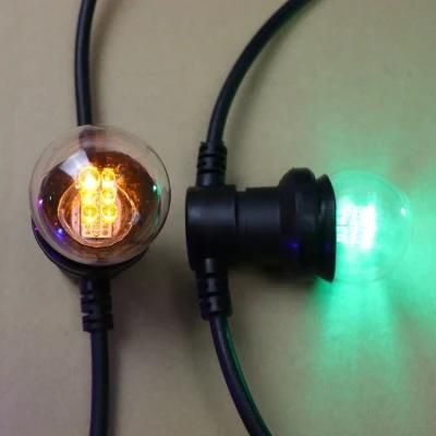 Es Bc Fitting Red Green Blue Pink Color 1W PC Material LED Golf Ball Lamp