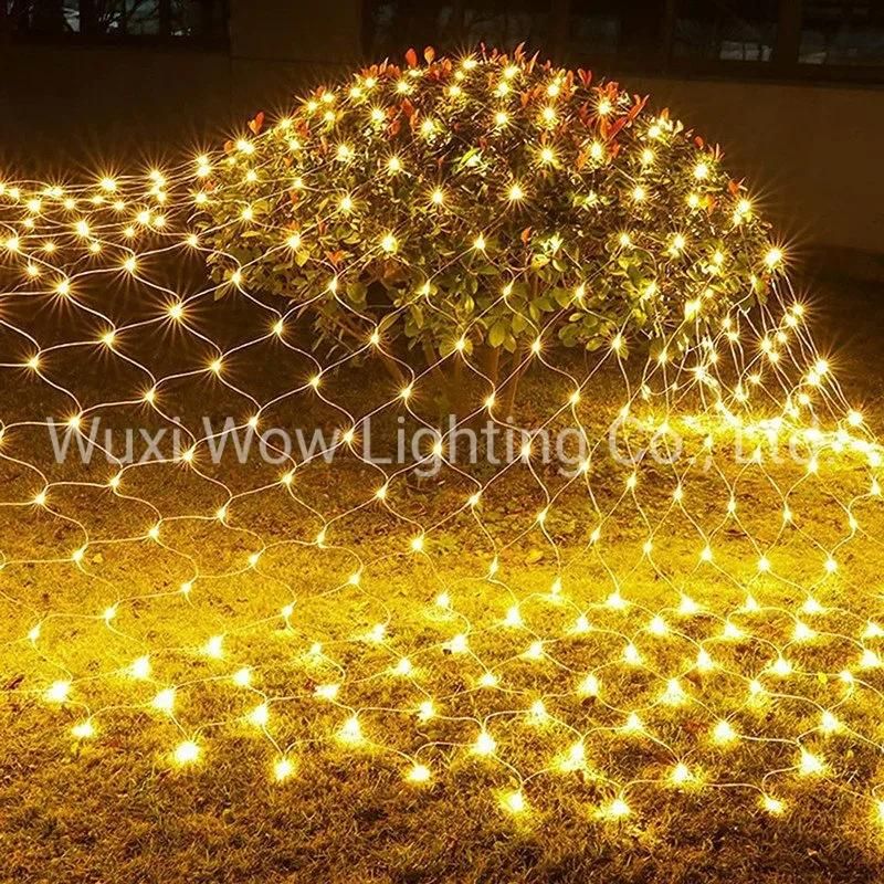 Light Net for Outdoor, 200 Fairy Lights 3 M X 2 M, Garden Fairy Lights with 8 Modes, Net Fairy Lights with Plug, for Indoor Curtain, Garden, Wedding Decoration