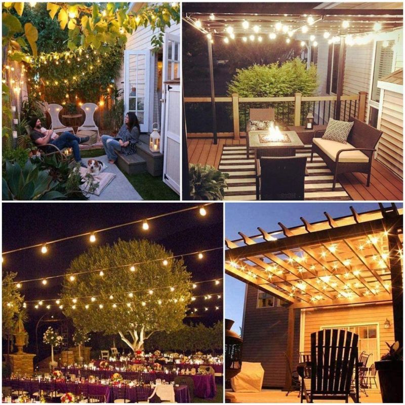 Outdoor Garden String Lights for Home, Garden, Terrace, Party, Christmas, Wedding