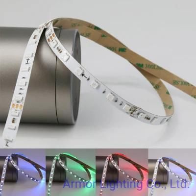 Manufactor Direct Sell SMD LED Strip Light RGB+W 5050 60LED DC24vfor Home/Office/Building
