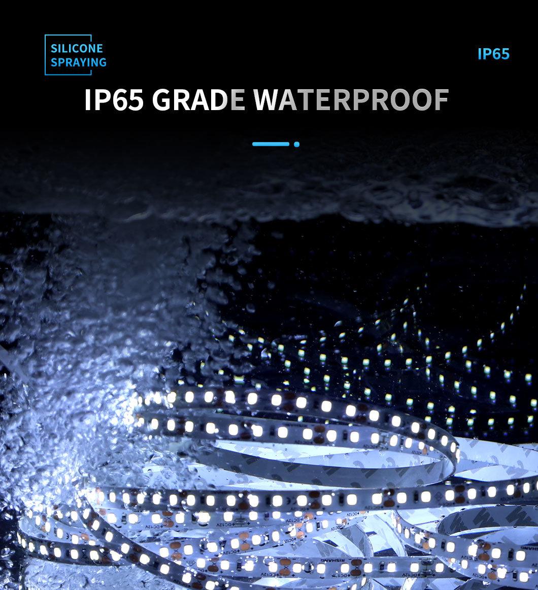 12V IP65 Waterproof Linear Light SMD2835 Flexible LED Strip Light